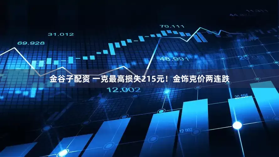 金谷子配资 一克最高损失215元！金饰克价两连跌